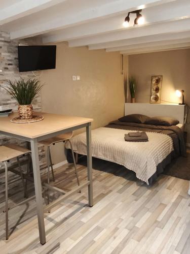 Aurillac Apartment | Studio Calme - Séjour Pro & Détente - Wifi