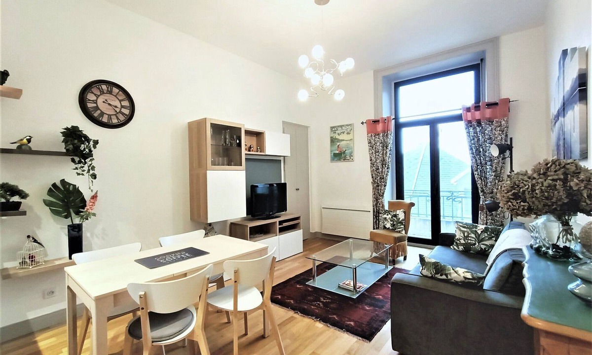 Aix-les-Bains City Center Apartment | Stunning T2 in Aix-les-Bains Center with WIFI