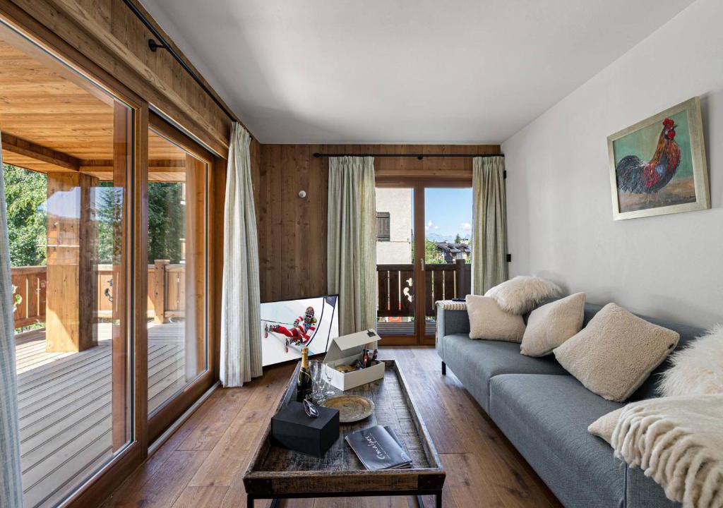 Le Praz Apartment | Superbe appartement à Courchevel Le Praz, proche des pistes, avec parking et wifi - FR-1-568-5