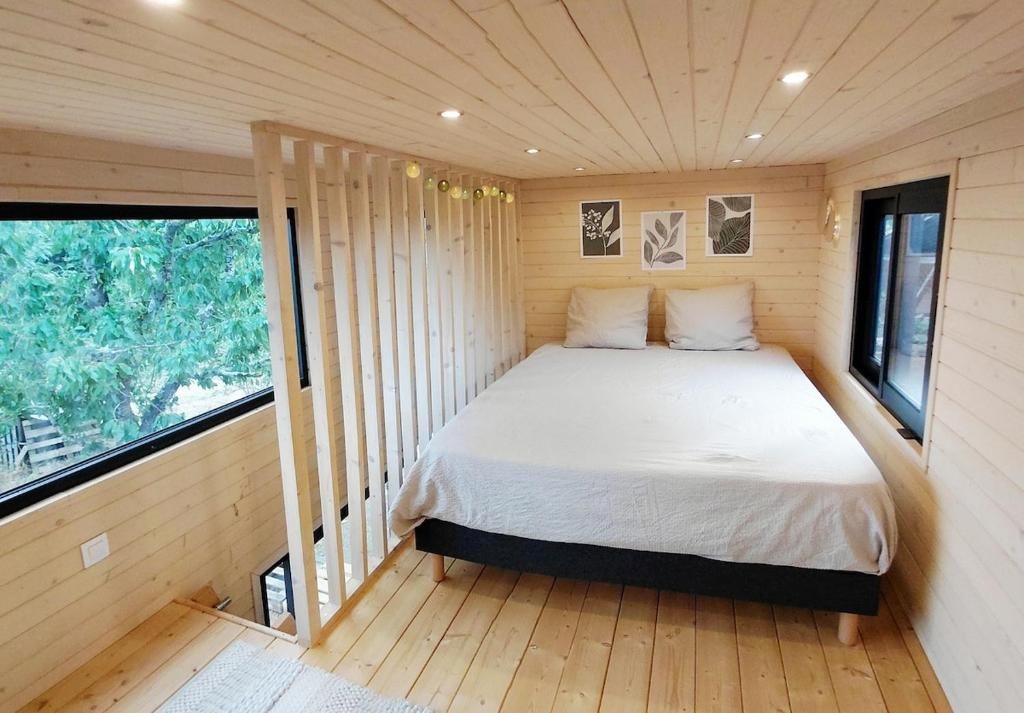 Villeneuve-Lecussan House | Tiny house en campagne vue Pyrénées