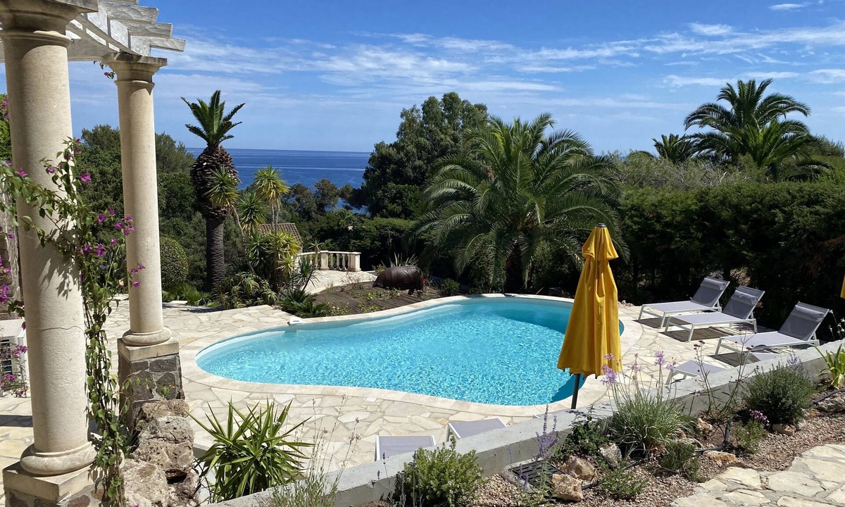 Les Issambres Villa | VILLA 4*Lou Mistralou, MERà300m,PiscT°,clim,WF,6Ch,2à16 P