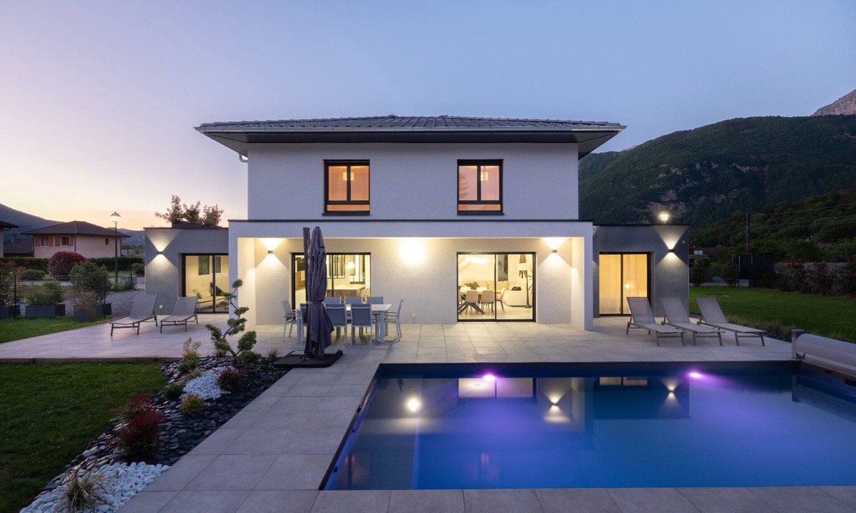 Doussard Villa | Villa 8 people Pool Recroom Lac Annecy