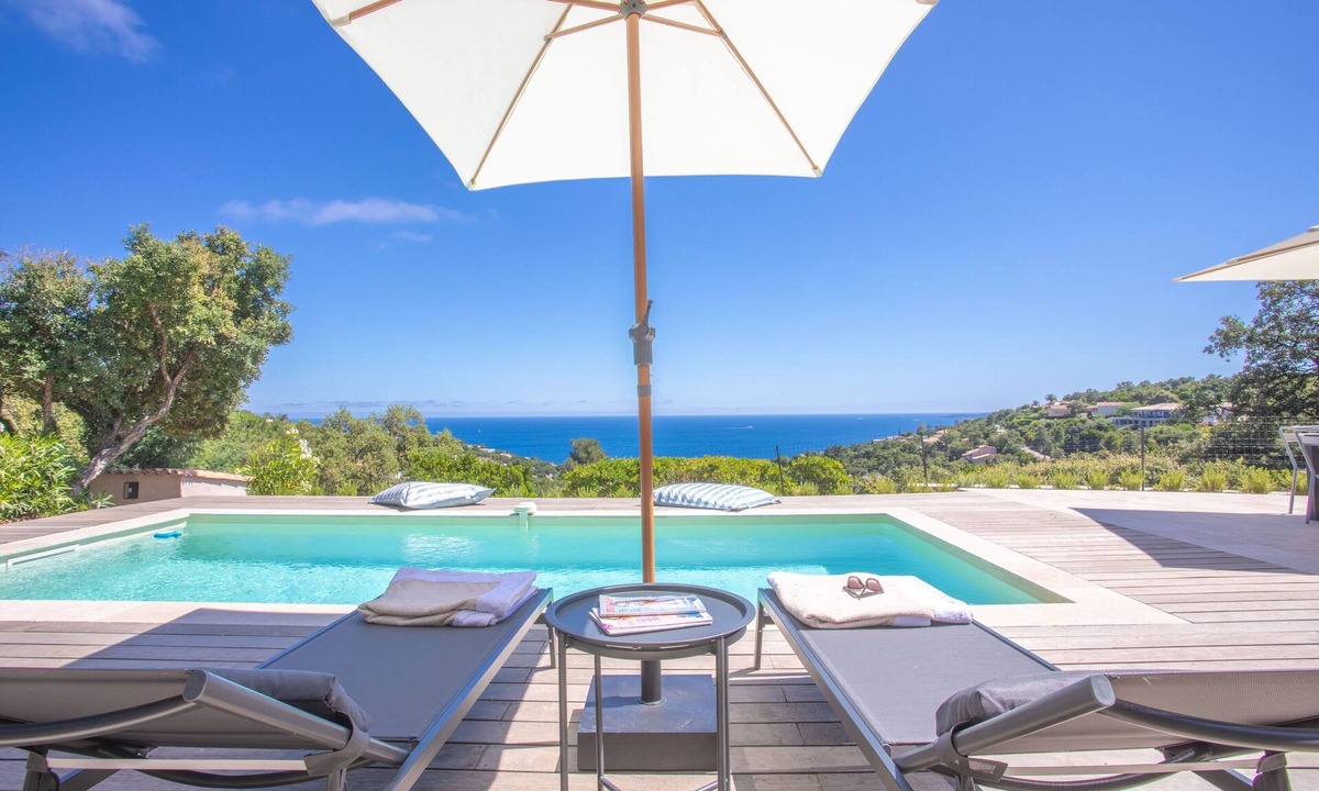 Les Issambres Villa | Villa "La Louisière - Les Issambres" with Sea View, Wi-Fi, and Air Conditioning
