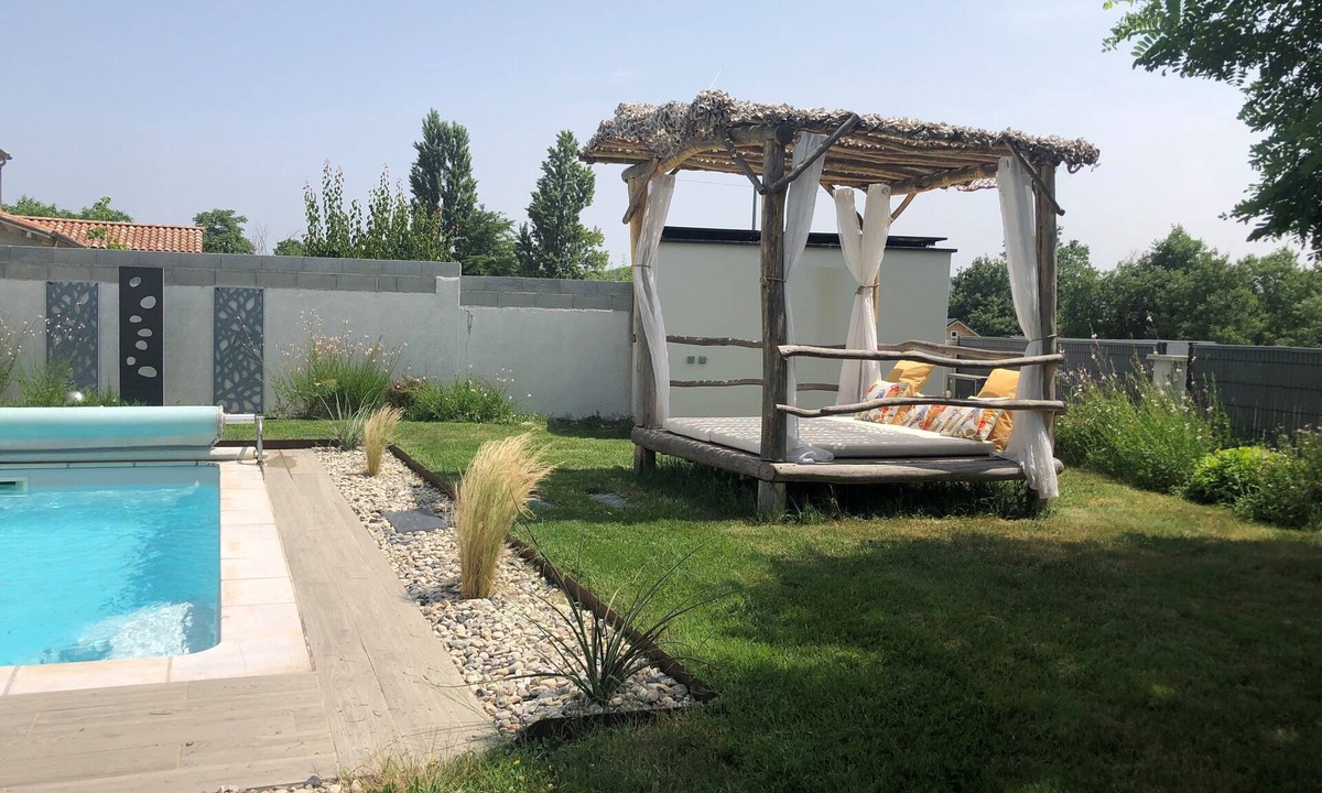 Ruoms House | Villa "La Poudre d'Escampette" - New, Heated pool & Paillote spirit