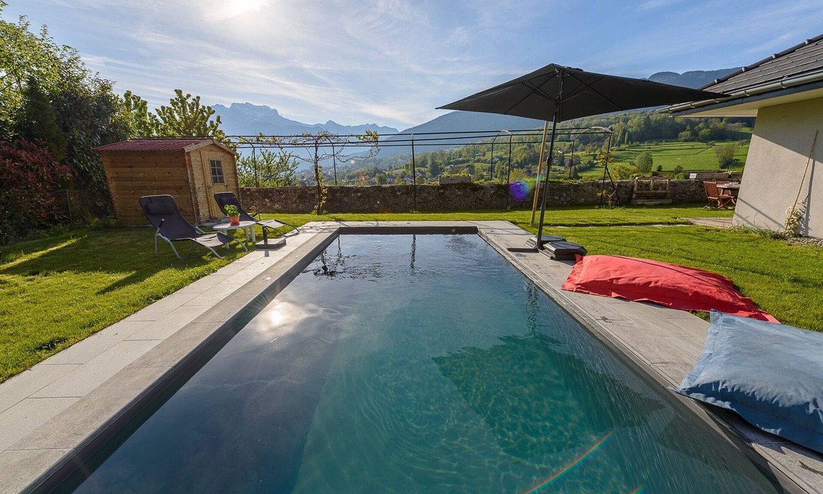 Saint-Jorioz Villa | Villa Prestige - Maison avec piscine et vue unique sur les montagnes