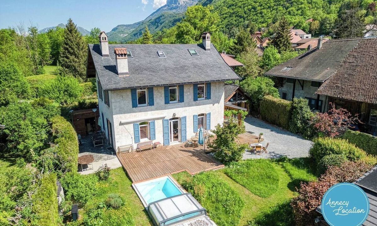 Verthier House | Villa Rustique Barjaque - avec Piscine