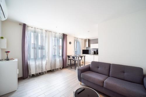 Canet-Plage Apartment | Villa Welcom 1 - appt climatisé proche de la plage