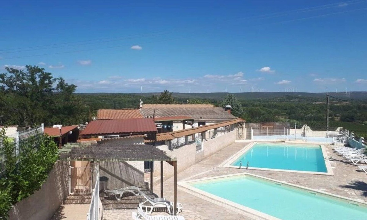 Villeveyrac House | ZEcamping 3 étoiles pataugeoire piscine mobil-home TV clim 25m2 4 pers
