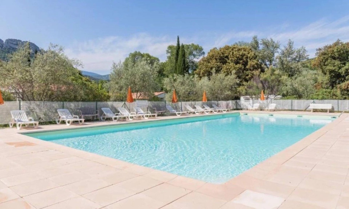 Buis-les-Baronnies Ski Chalet | ZEcamping 3* animé piscine sauna hammam locatif 30m2 4 pers