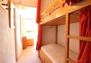 100m from resort center, Ground floor, terrace, tv, ski locker, 23m², Peisey-Vallandry