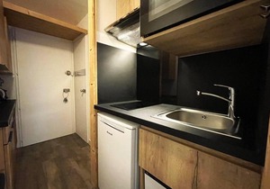 10m from resort center, 1st floor, balcony, tv, 24m², Les Menuires