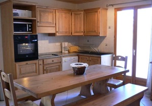 1st floor, terrace, balcony, parking, tv, ski locker, 78m², Valloire
