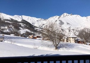 200m from resort center, 1st floor, view ski slopes, fitness, swimming pool, sauna, hammam, balcony