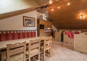 200m from resort center, 4th floor, view valley, fitness, swimming pool, sauna, hammam, balcony