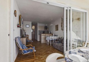 Appartement T2 Cabine en Front de Mer avec Terrasse à Agde - 5/6 Couchages - FR-1-423-191