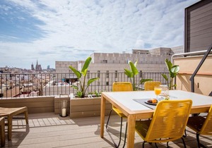 Central penthouse with terrace Placa Catalunya III