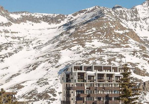 Cozy studio 4 ppl, south balcony, Tignes center