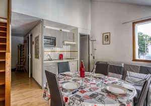Duplex cosy 6 pers, 2 ch, balcon, parking, près des pistes à Barèges - FR-1-403-9