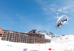 Wifi, ski-in/ski-out & foot of the slopes, tv, ski locker, 25m², Val Thorens