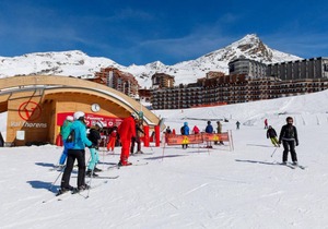Wifi, ski-in/ski-out & foot of the slopes, tv, ski locker, 25m², Val Thorens