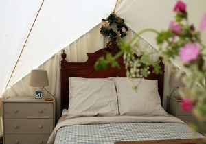 Luxury Bell Tent Glamping in the heart of rural France