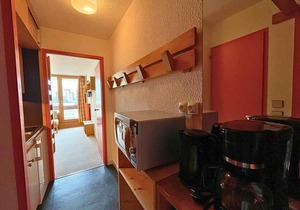 Resort center, 3rd floor, view ski slopes, balcony, tv, 24m², Les Menuires