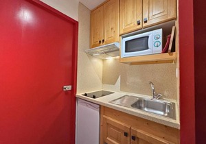 Resort center, 7th floor, balcony, tv, 22m², Les Menuires