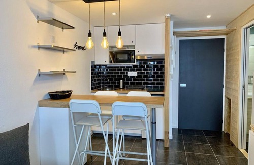 Tignes Apartment | 100m from resort center, 1st floor, balcony, 22m², Tignes