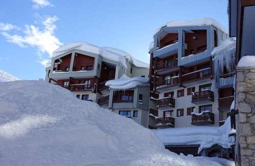 Tignes Apartment | 100m from resort center, 1st floor, balcony, 21m², Tignes