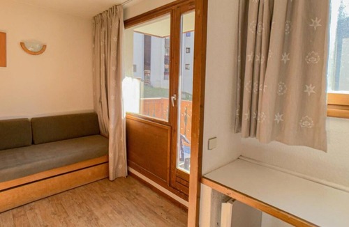 Tignes Apartment | 100m from the ski slopes, 1st floor, terrace, balcony, television, ski locker, 23m², Tignes