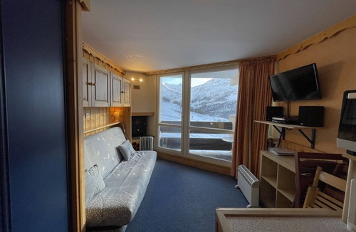Les Menuires Apartment | 19m² Studio for 3 with south-facing balcony, Les Menuires