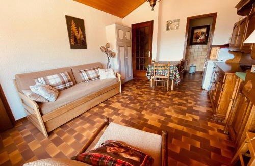La Clusaz Apartment | 2 pièces cabine sans prétention avec balcon et parking - FR-1-459-47