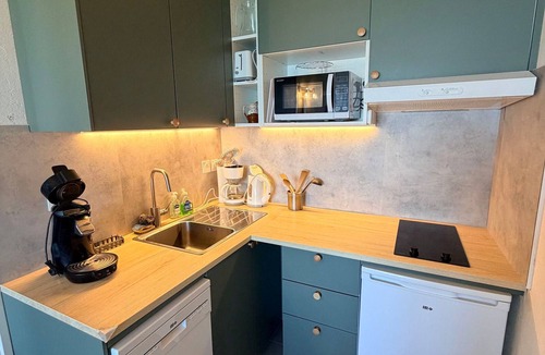 Prapoutel Apartment | 2-room apt, 5 ppl, slopeside with valley view