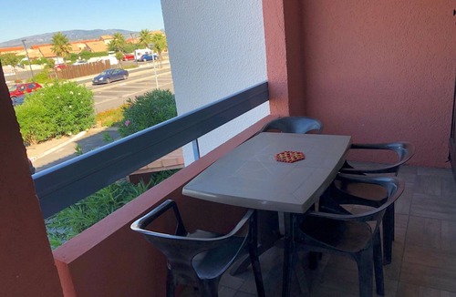 Le Barcares Apartment | 2 Rooms with Air Conditioning, Parking, Port Barcarès