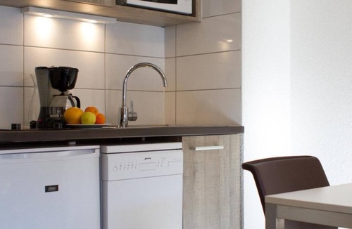 Briancon Apartment | 200m from resort center, 5th floor, balcony, tv, ski locker, 25m², Serre Chevalier