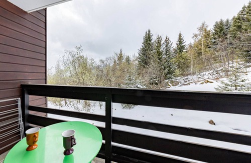 Montgellafrey Apartment | 20m² Studio with Balcony for 4 in Saint-François-Longchamp