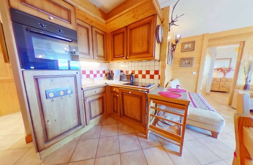 Bisanne 1500 Apartment | 3-Bedroom Apartment 8 pers Les Saisies with Balcony