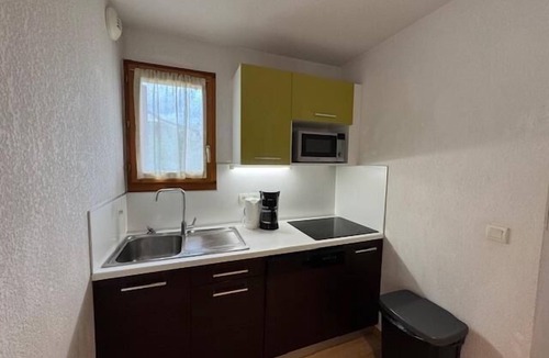 Chantemerle Apartment | 350m from resort center, 3rd floor, view ski slopes, balcony, 33m², Serre Chevalier