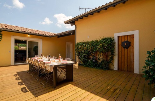 Parentis-en-Born Villa | 5-star villa, heated pool, 4 rooms with private baths and BBQ - Up to 12 guests