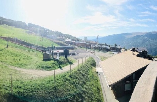 Montalbert Apartment | 50m from resort center, 3rd floor, view ski slopes, balcony, parking, ski locker, 30m², Montalbert