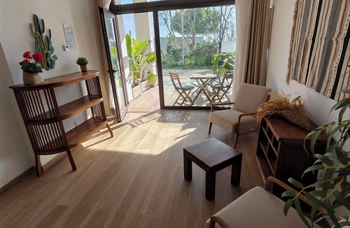 El Garraf Apartment | 55 m2 Suite, private bathroom and terrace. My little house in Garraf