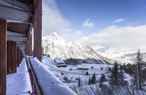 Arc-2000 Apartment | 9th floor, view mountain, balcony, tv, 28m², Les Arcs