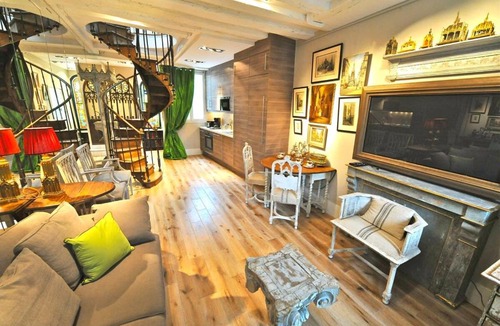 Sorbonne Apartment | A Balcony on Notre Dame with AC