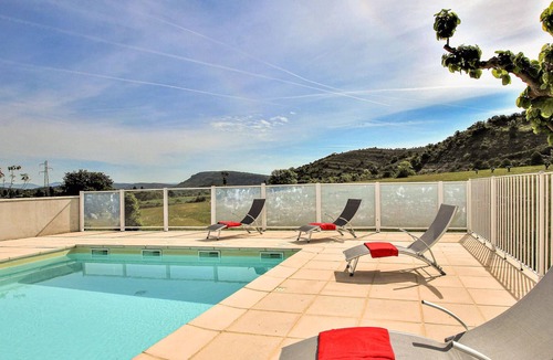 Laurac-en-Vivarais House | A semi-detached house attached to a farmhouse and opening onto a beautiful 1st floor terrace, with l
