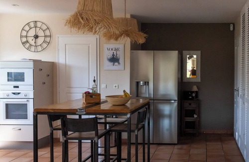 Leon House | Air-conditioned 4* Villa Léon heated swimming pool (12.5x5) secured by shutter.