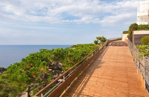 Cap d'Ail Apartment | Air-Conditioned Apartment With Sea View Furnished Terrace & Parking