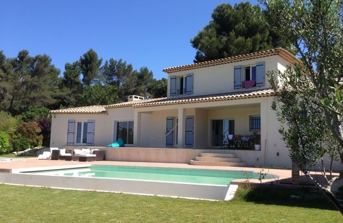 Cabries Villa | Aix- Villa 200 m² 6-8 pers. - panoramic view - infinity pool - great peace and quiet