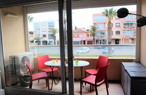 Saint-Cyprien Plage Apartment | Alberes Residence - Charming T2 air-conditioned near beach, shops and entertainment - 4ALB24