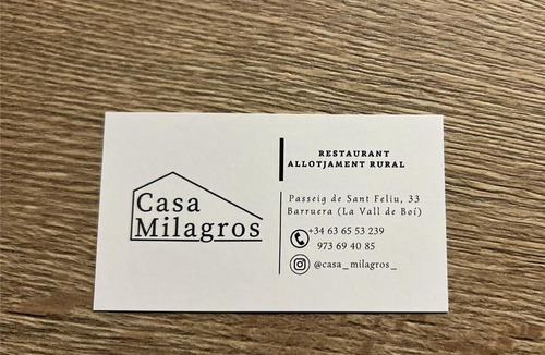 Barruera Apartment | Allotjament rural Casa Milagros