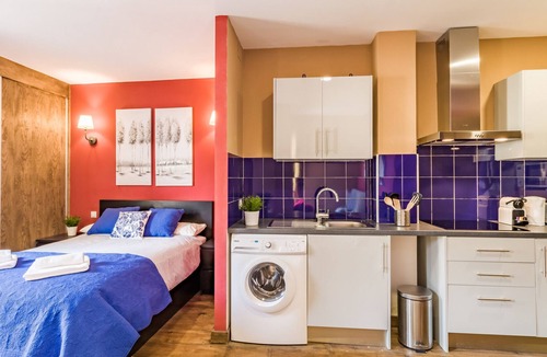Navacerrada Apartment | Amazing studio with A/C (cool and heat) and internet located at Navacerrada town!